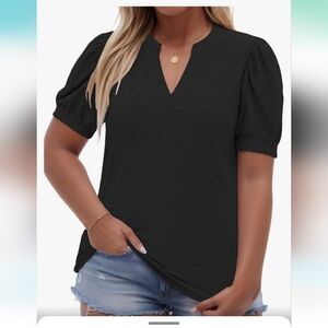 🔴Dolnine womens v neck top